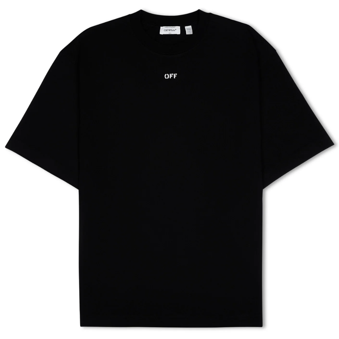 Off White Chain Arrow Skate Tee BLACK