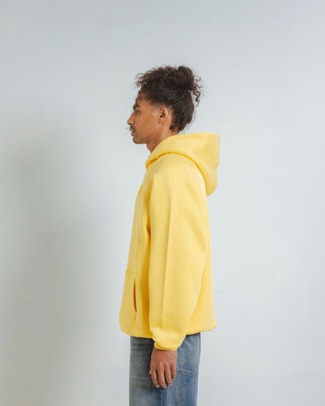 Basic Yellow Hoodie