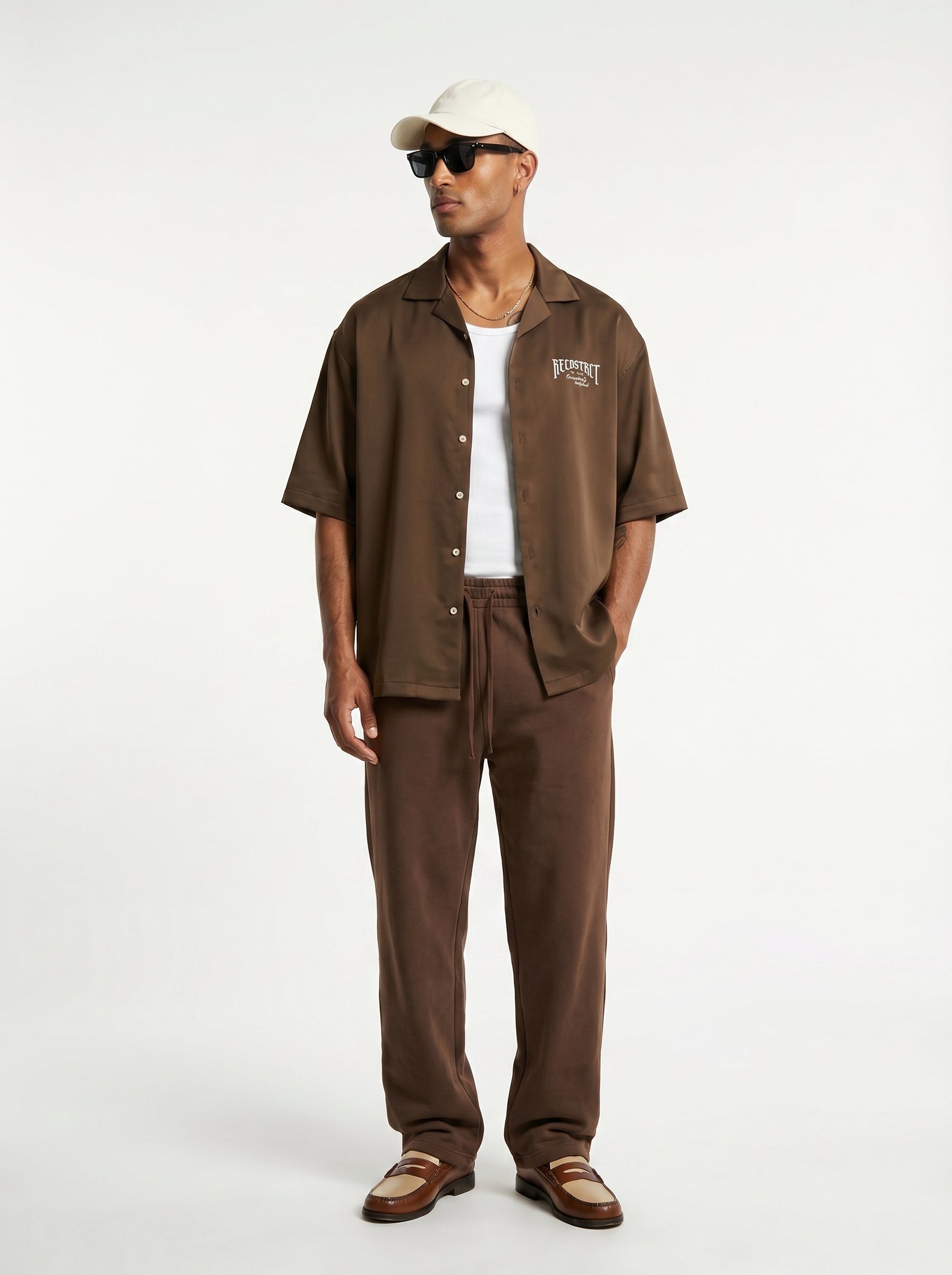Signature Crepe - Coffee brown