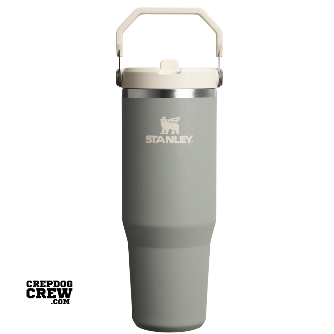 STANLEY Tumbler Mug IceFlow Flip Straw Sage Grey 30 Oz