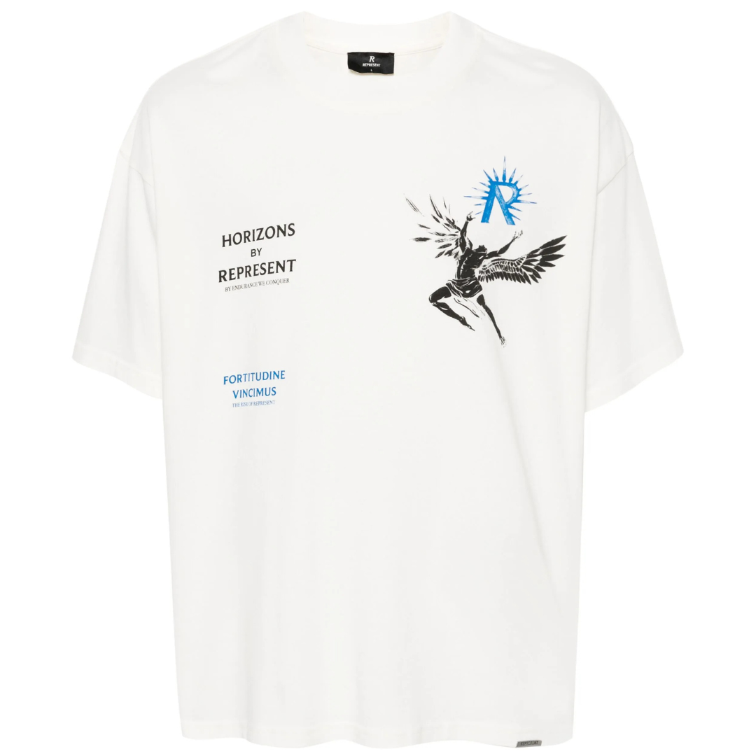 Represent Icarus White T Shirt
