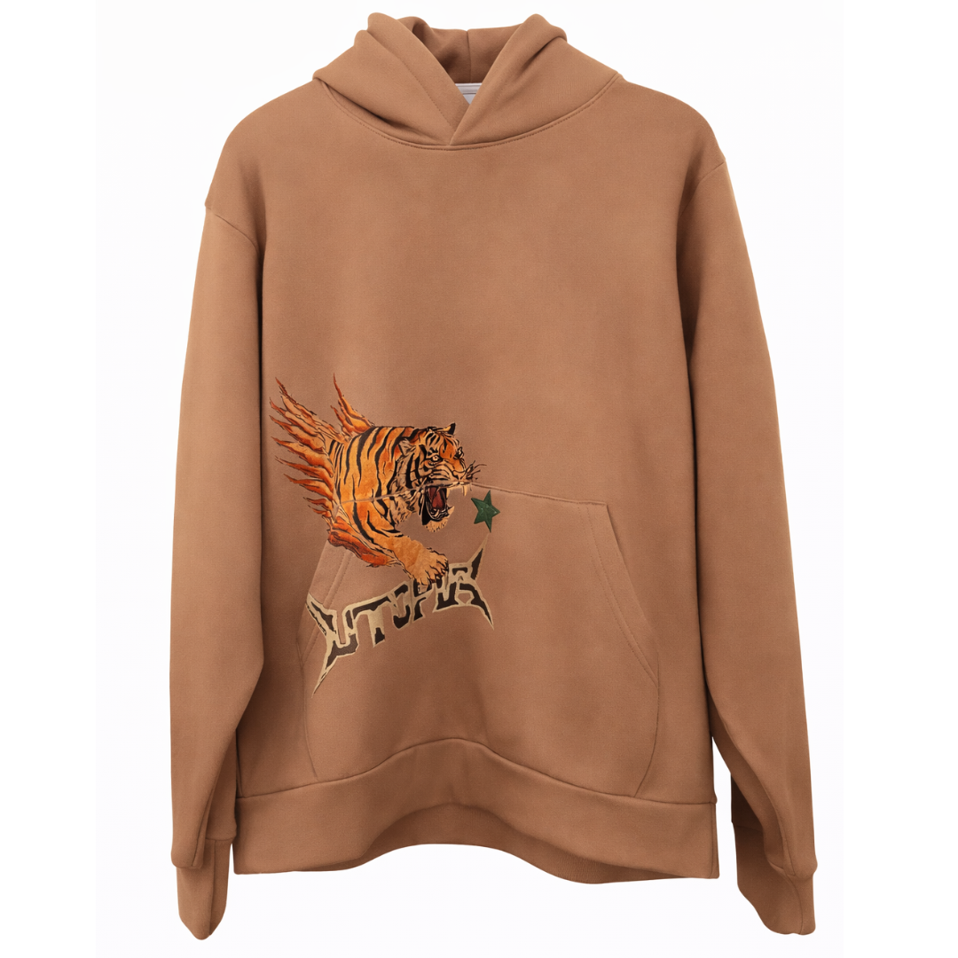 TRAVIS SCOTT UTOPIA CIRCUS MAXIMUS 2025 TOUR HOODIE Brown