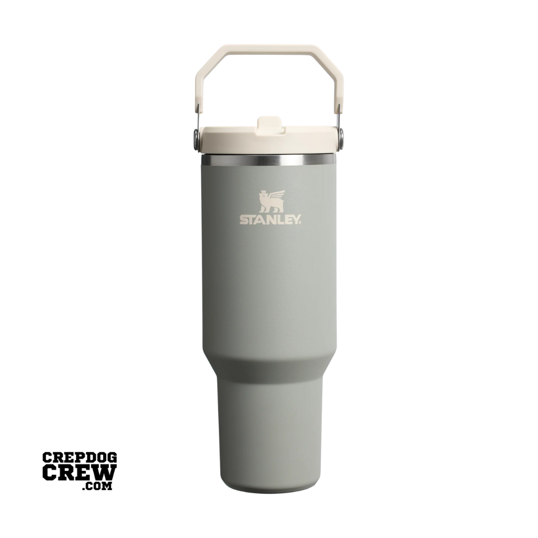 STANLEY Tumbler Mug IceFlow Flip Straw Sage Grey 40 Oz