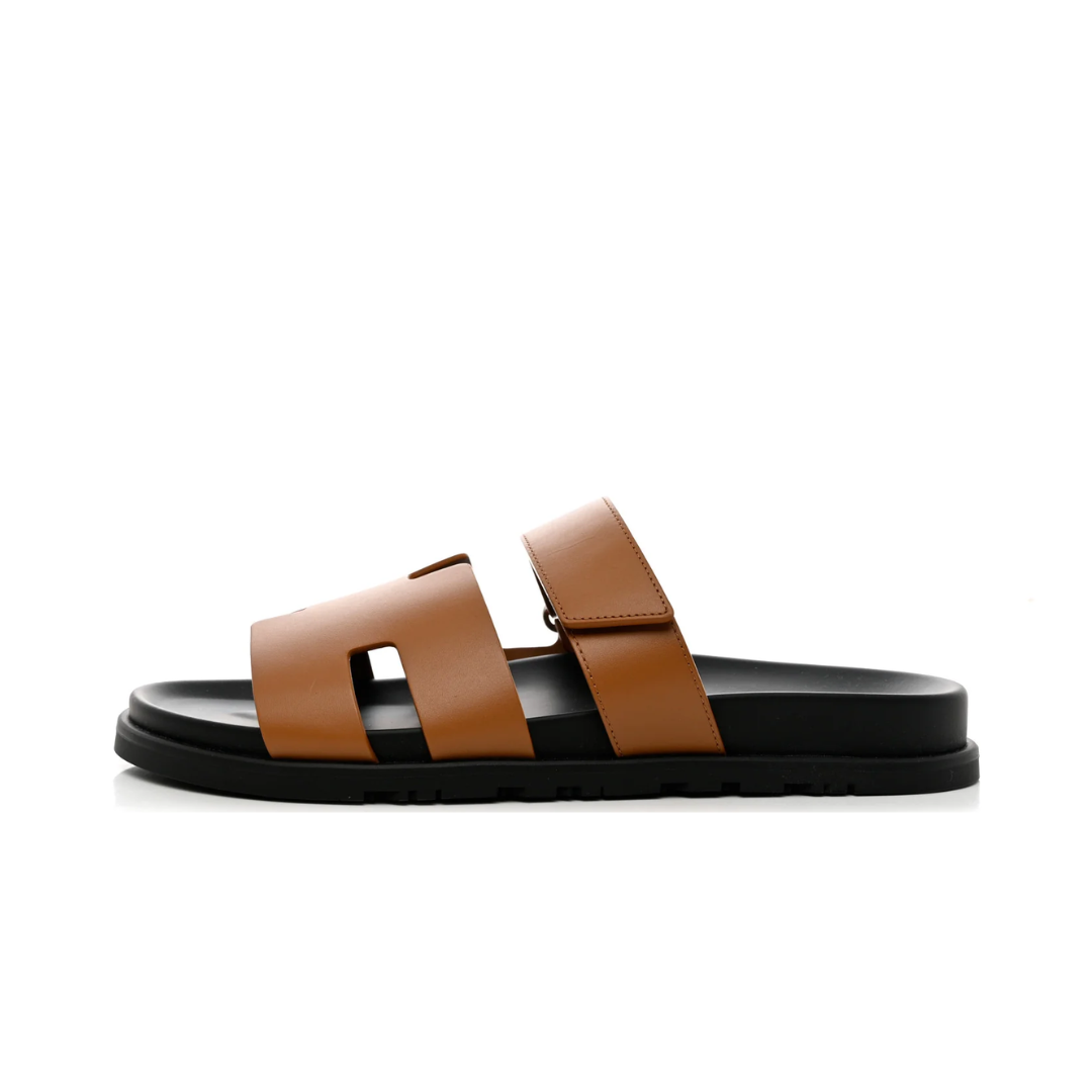 HERMES CHYPRE SANDAL NATUREL