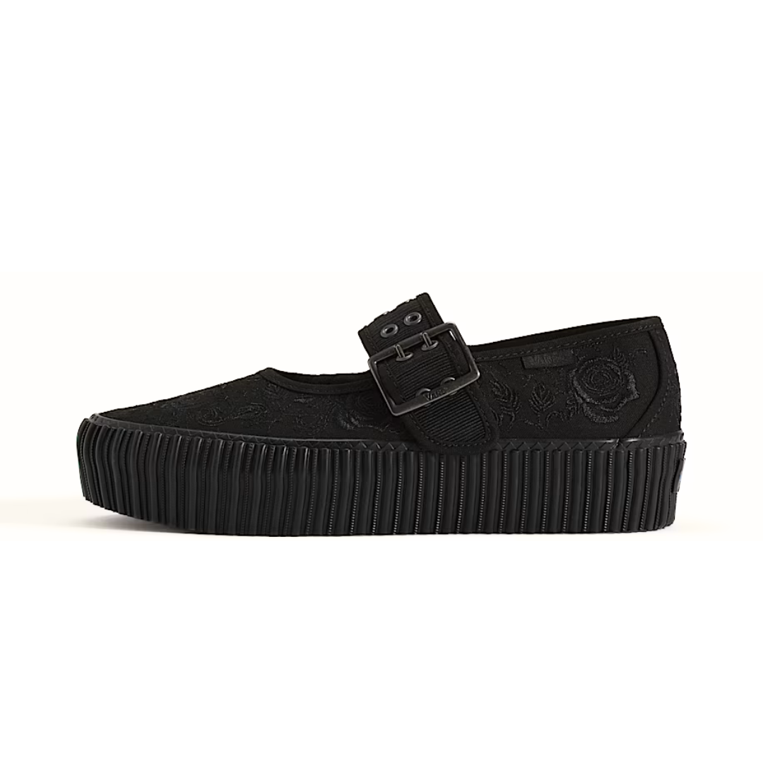 Mary Jane Creeper Shoe Spooky Black