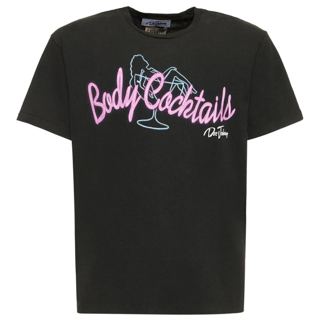 Gallery Dept. Body Cocktails Cotton Jersey Tee Black