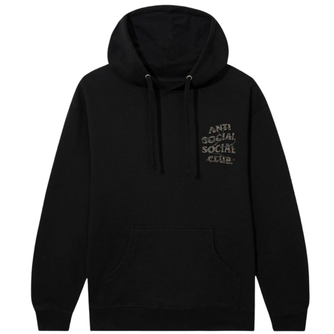 ANTI SOCIAL SOCIAL CLUB BUCK HOODIE BLACK