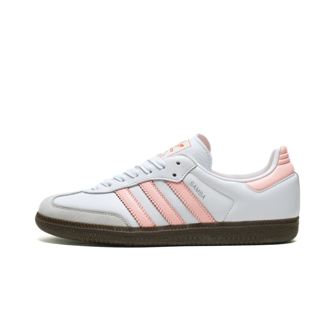 adidas Samba OG Cloud White Clear Orange Semi Coral (W)