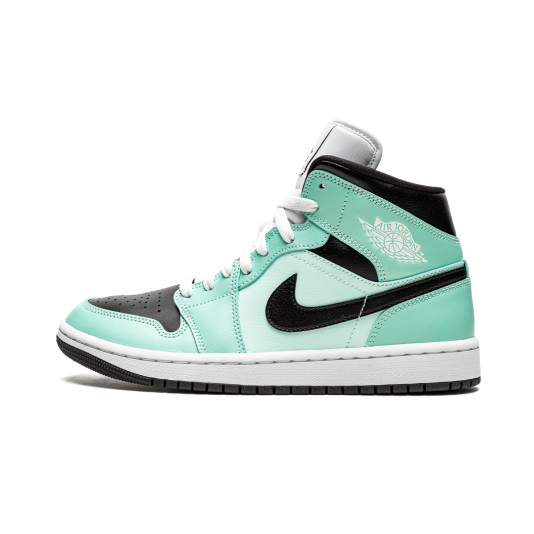 Jordan 1 Mid Aqua Blue Tint (W)