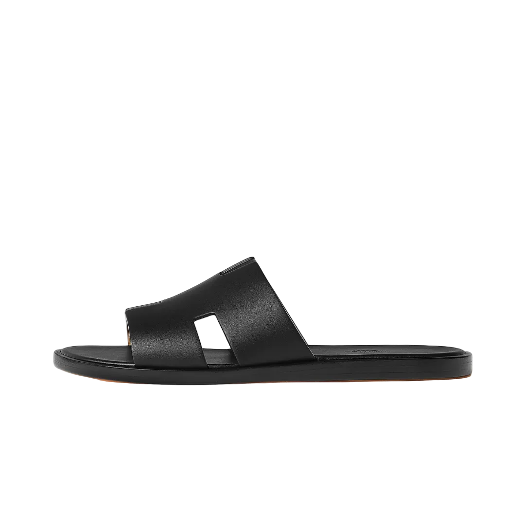 HERMES IZMIR SANDAL NOIR