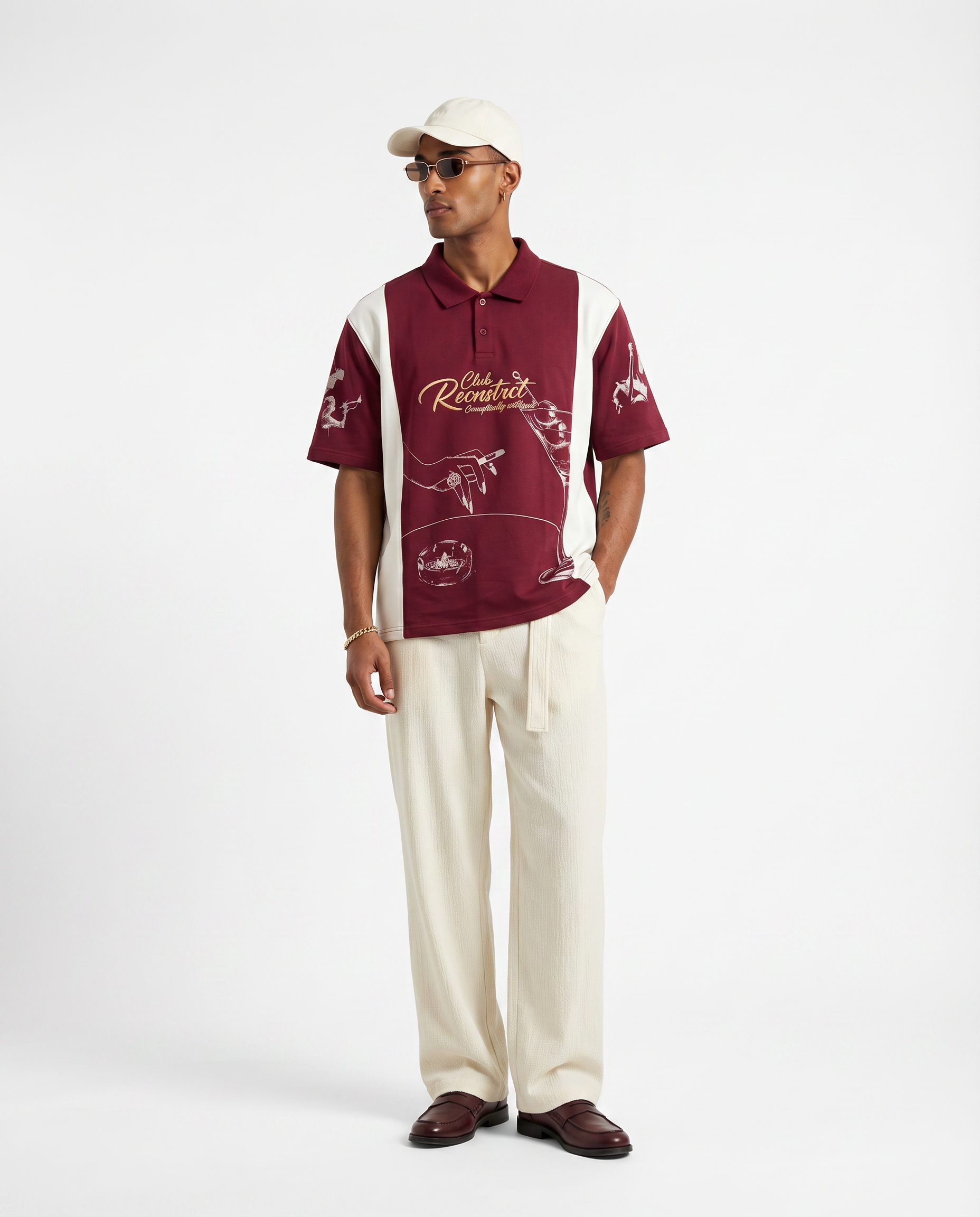 Jazz Night - Deep maroon