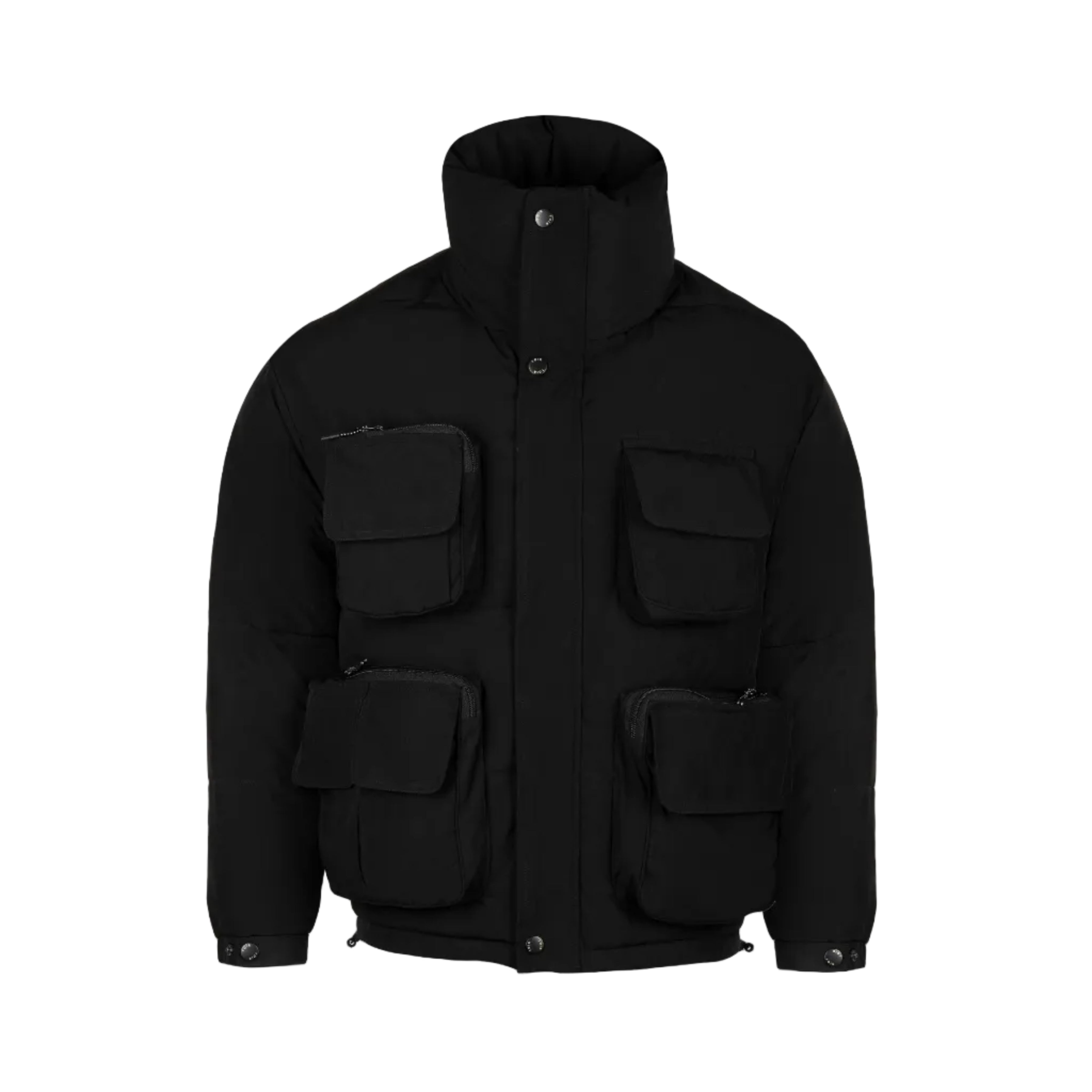 DARK UTILITY PUFFER JACKET