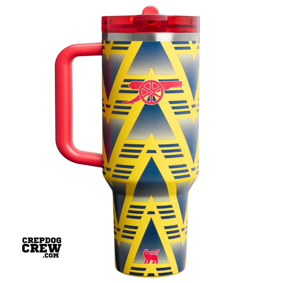 STANLEY x Arsenal TUMBLER Mug 1913 ProTour Flip Straw Arsenal Bruised Banana 40 oz (Limited Edition)