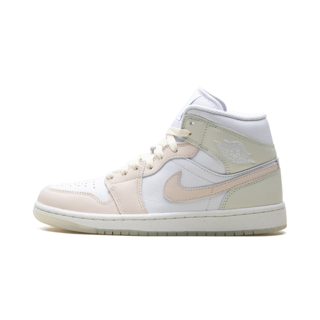Jordan 1 Mid SE White Sea Glass Glacier Blue Guava Ice