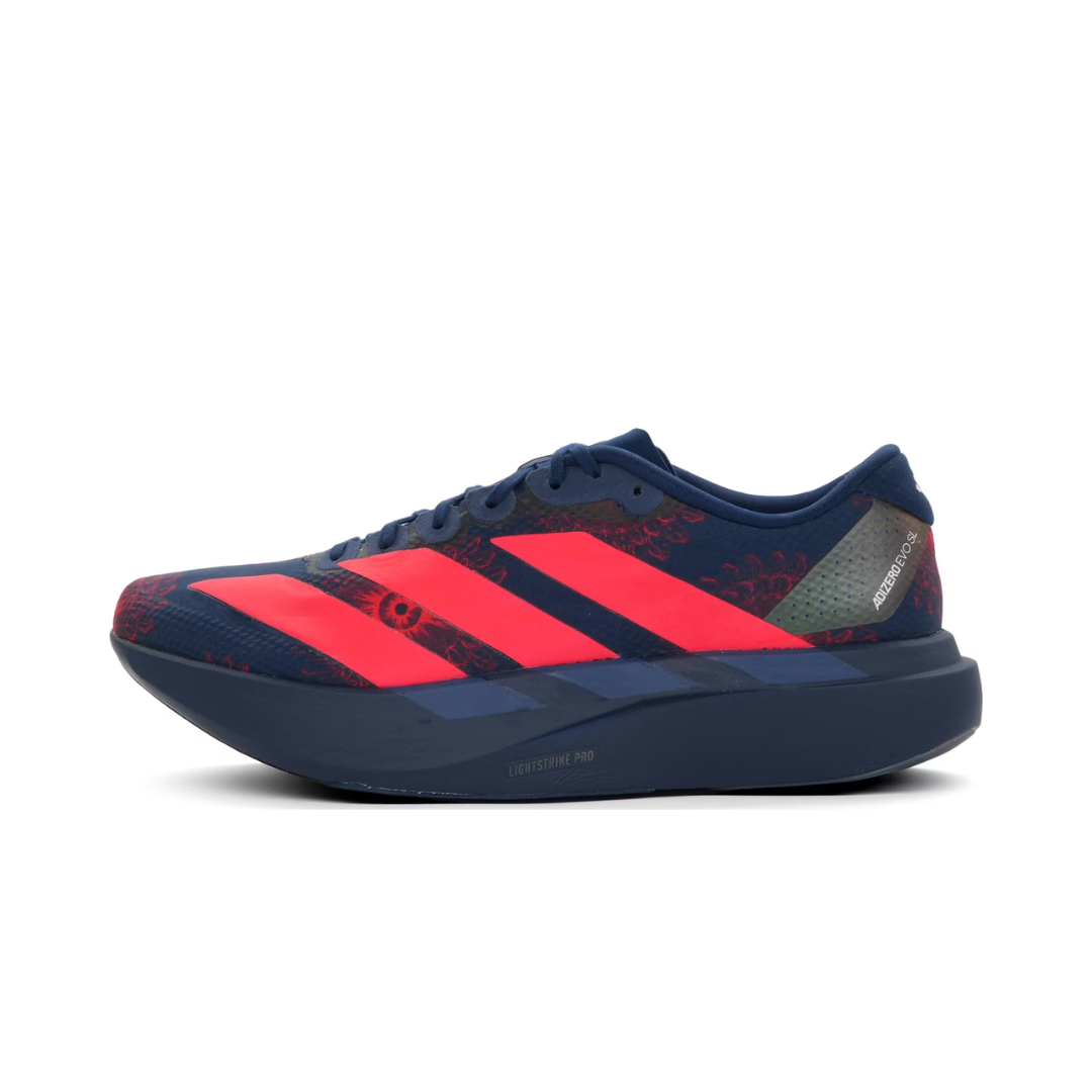 adidas Adizero Evo SL Dark Blue Lucid Red Muted Purple