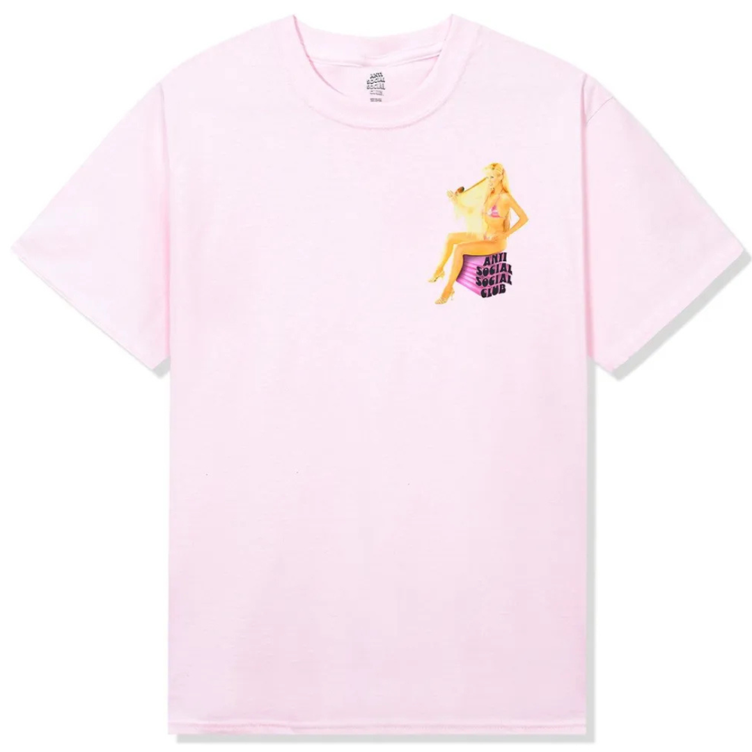 Anti Social Social Club Ellen Von Unwerth For Assc Tee PALE PINK