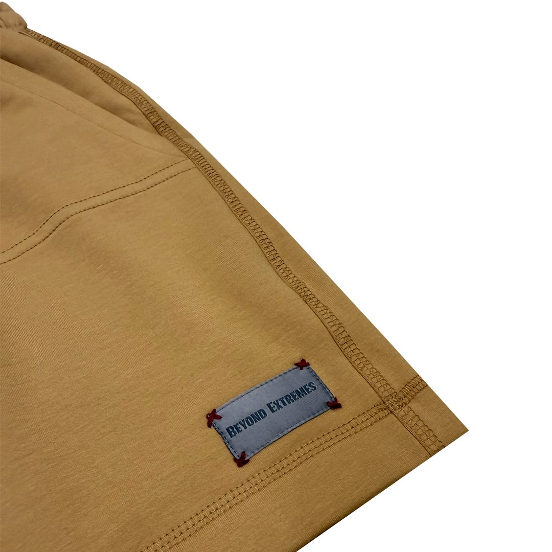 Kantha Carpenter Shorts in Khakhi