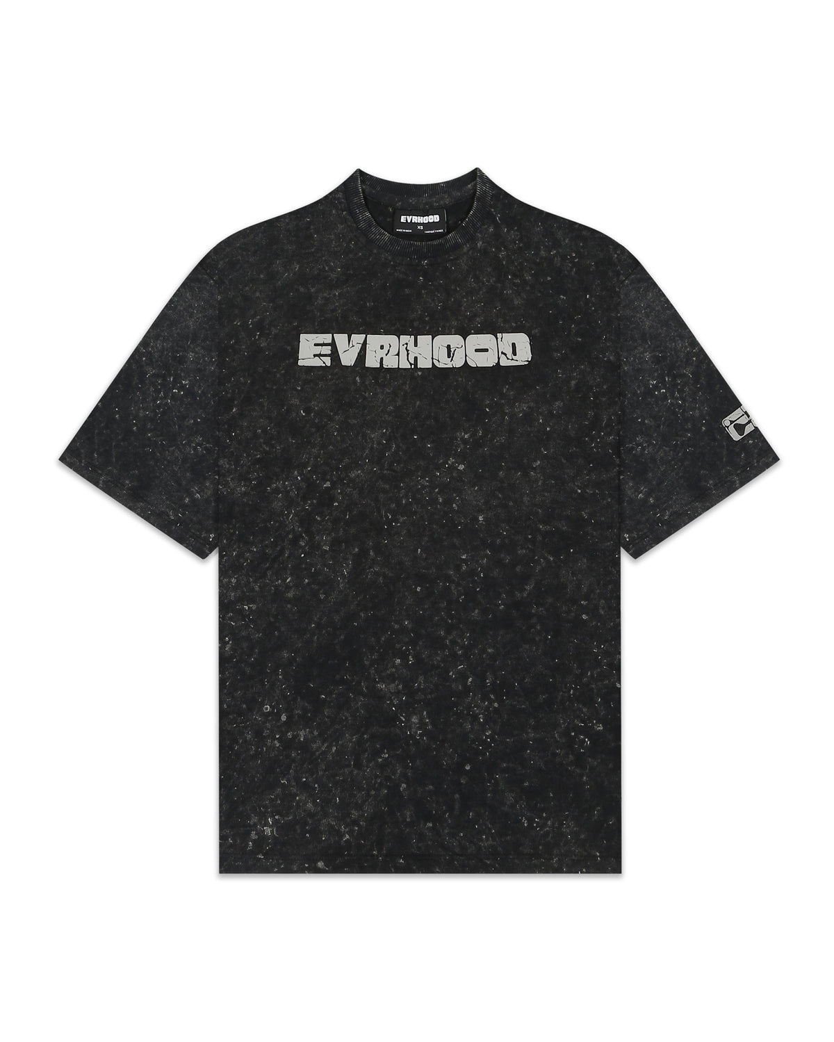 Retro Wash - Black - Evrhood oversized acid wash t-shirt