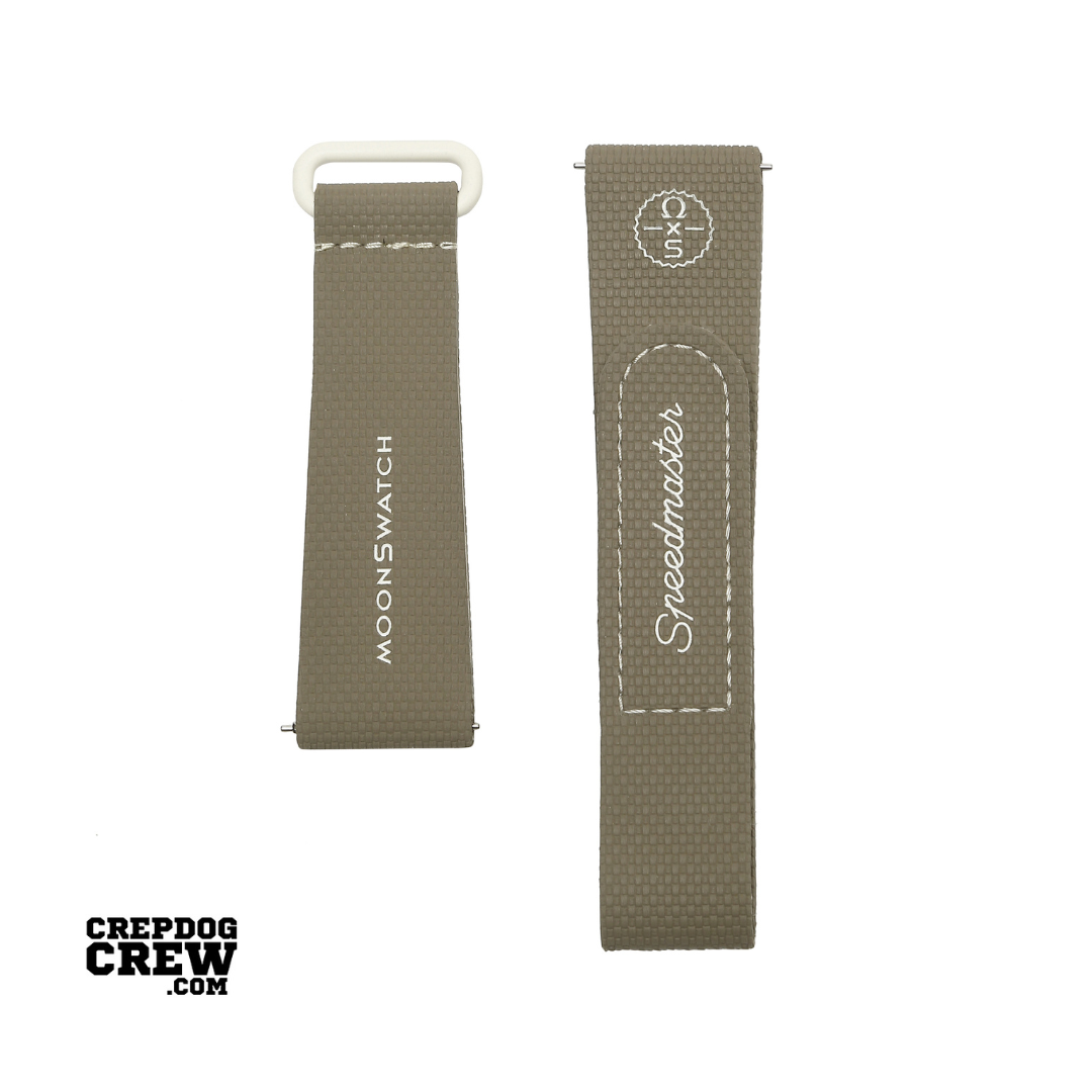 Swatch x Omega Bioceramic Moonswatch Dark Brown Sand Straps