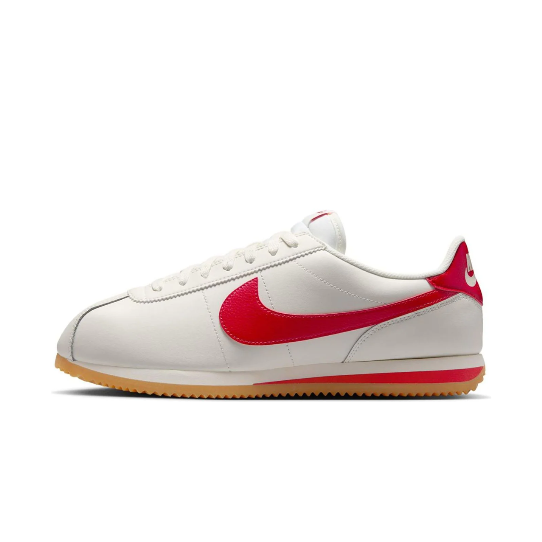 Nike Cortez Leather Sail Gum Yellow University Red