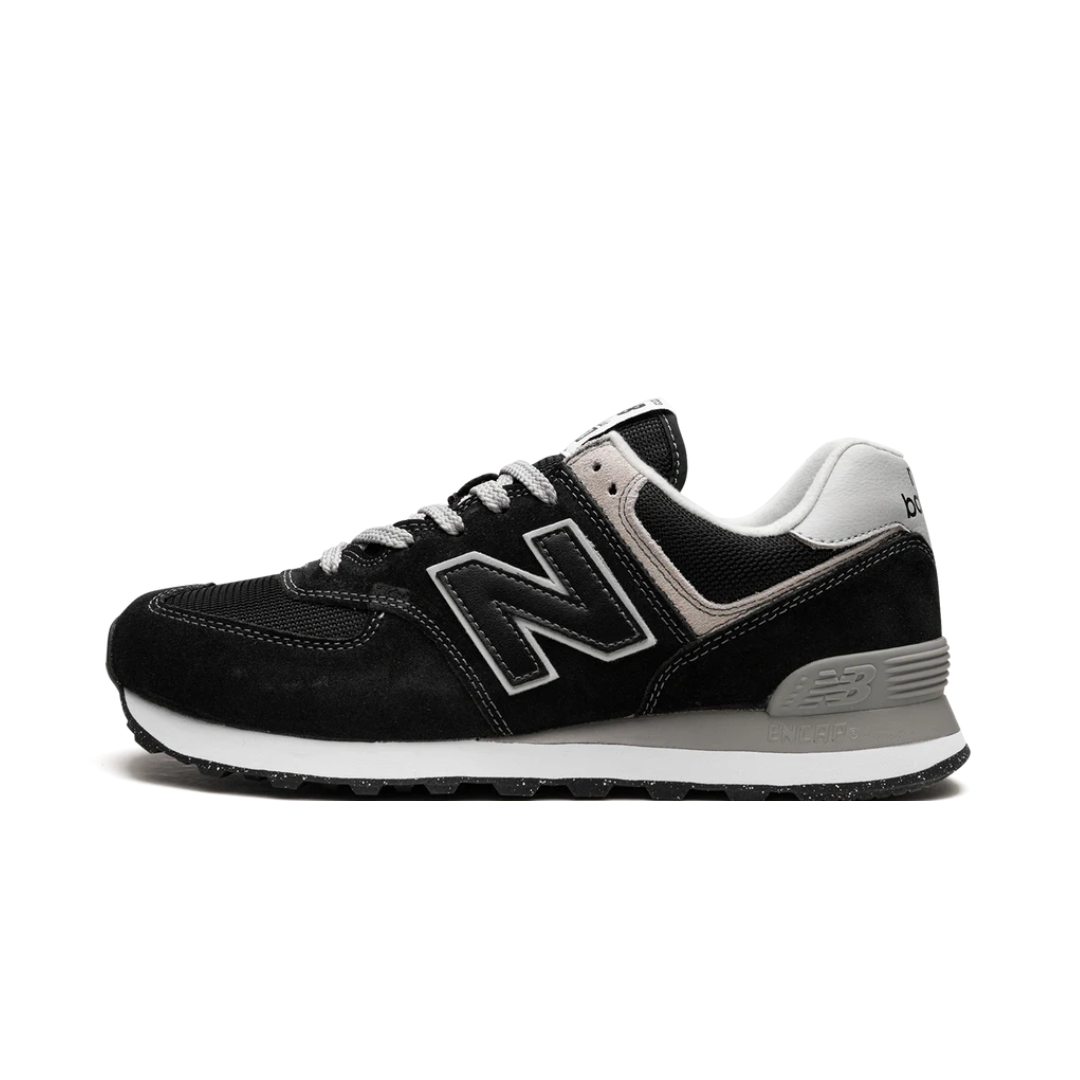 New Balance 574 Black White