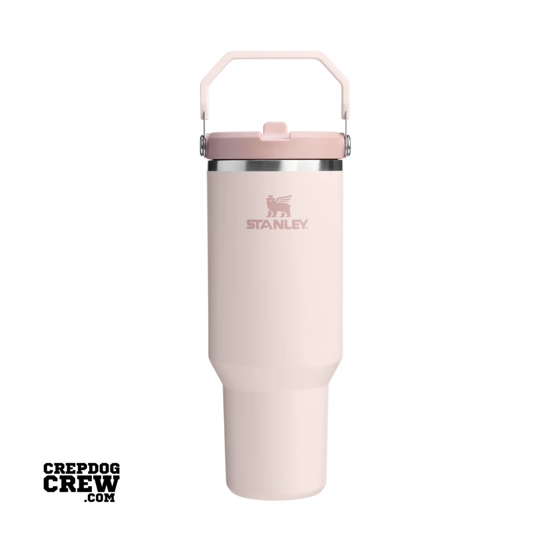 STANLEY Tumbler IceFlow Flip Straw Mug Rose Quartz 40 Oz