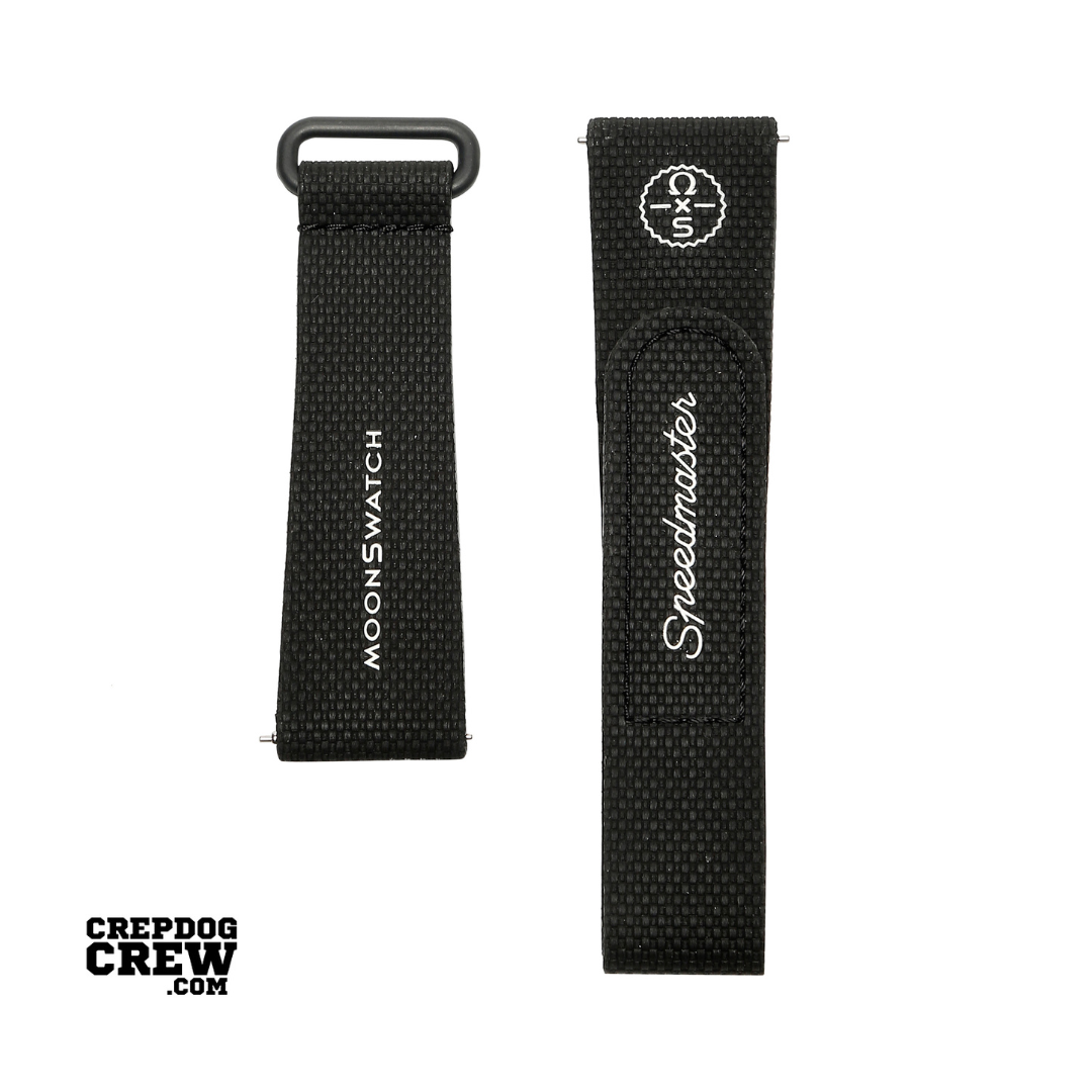 Swatch x Omega Bioceramic Moonswatch Black Straps