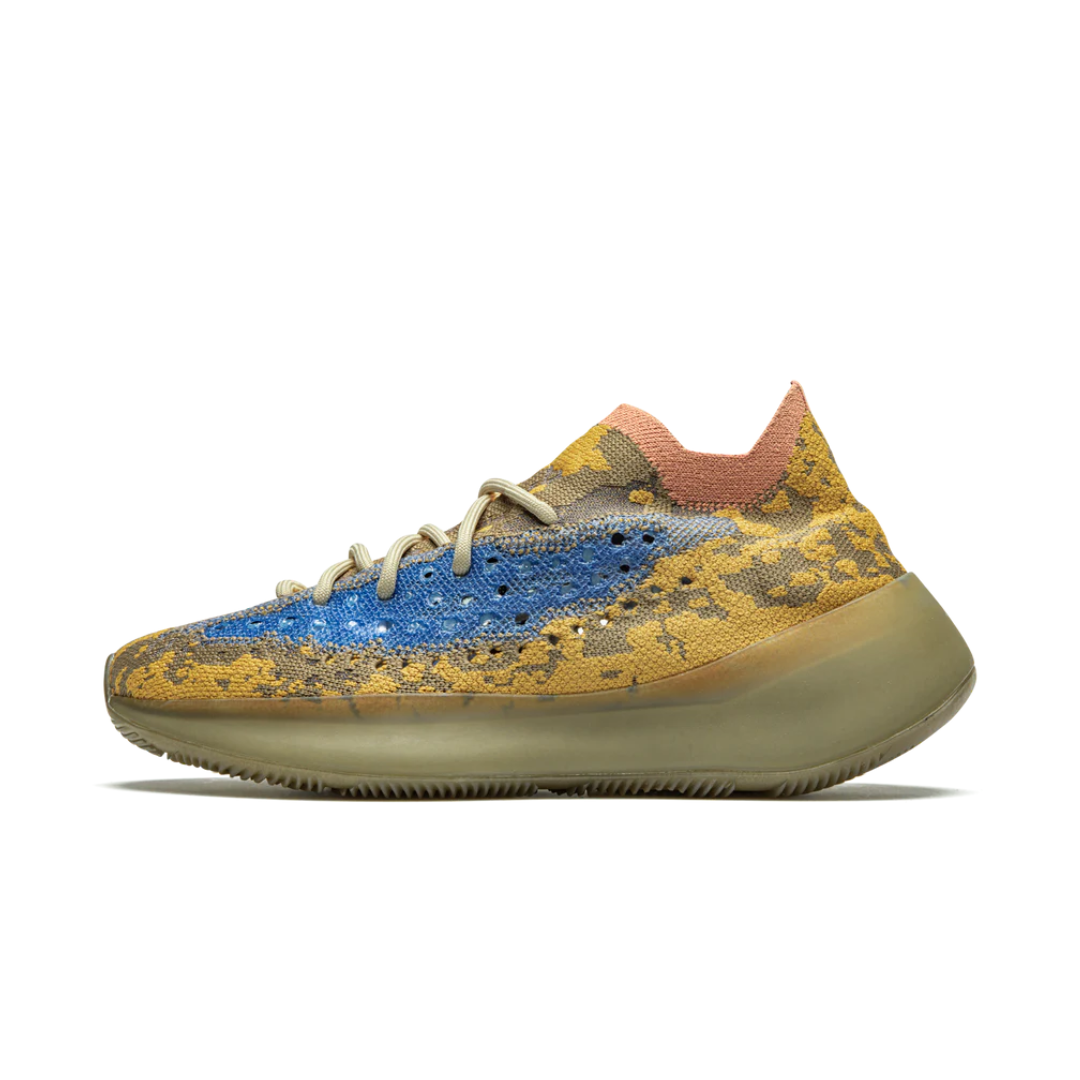 yeezy 380 blue oat on feet