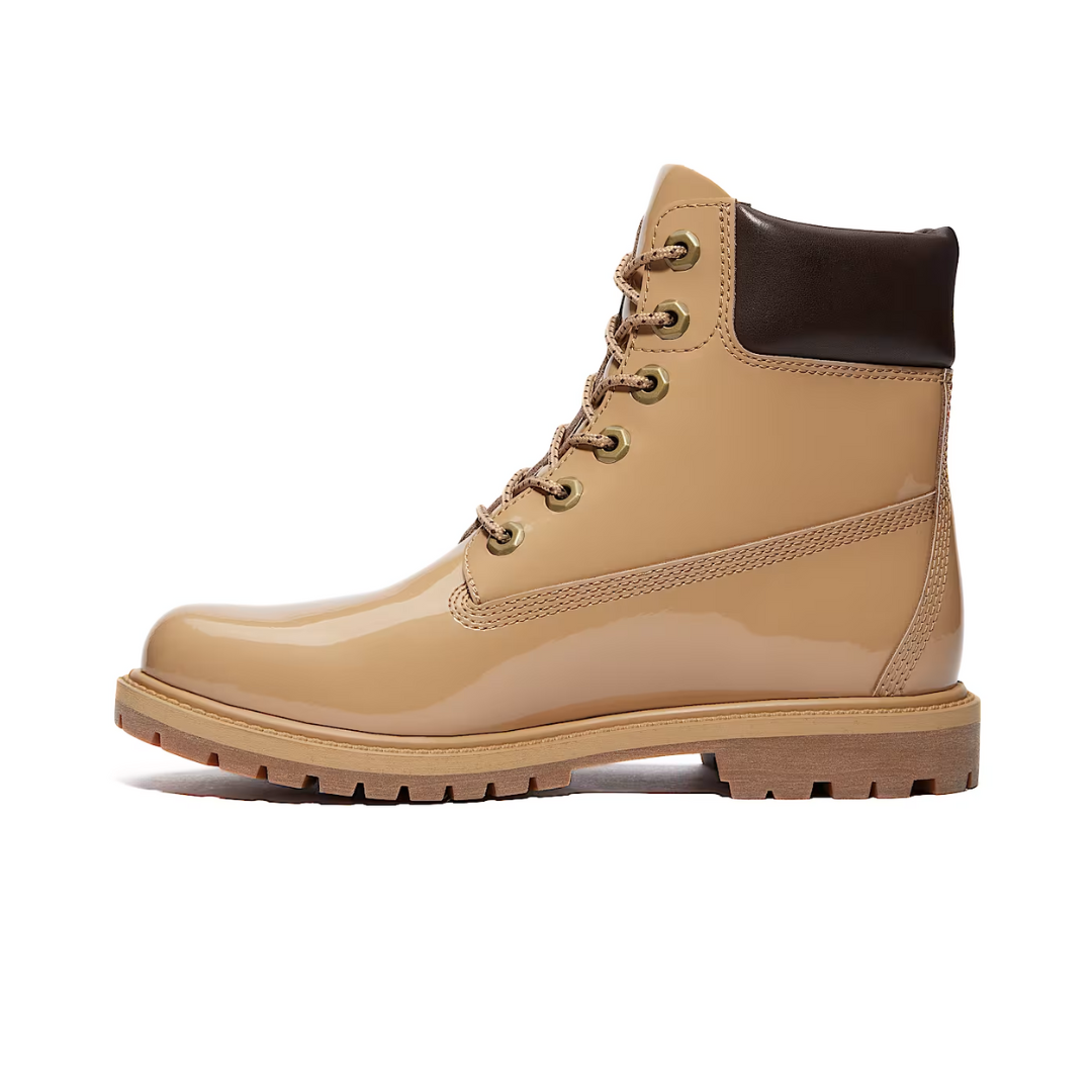 Timberland 6" Premium Waterproof Boot Patent Light Brown (W)