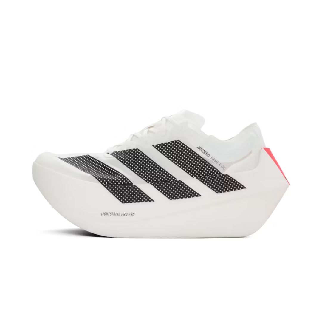 adidas Adizero Evo X White Black Lucid Red