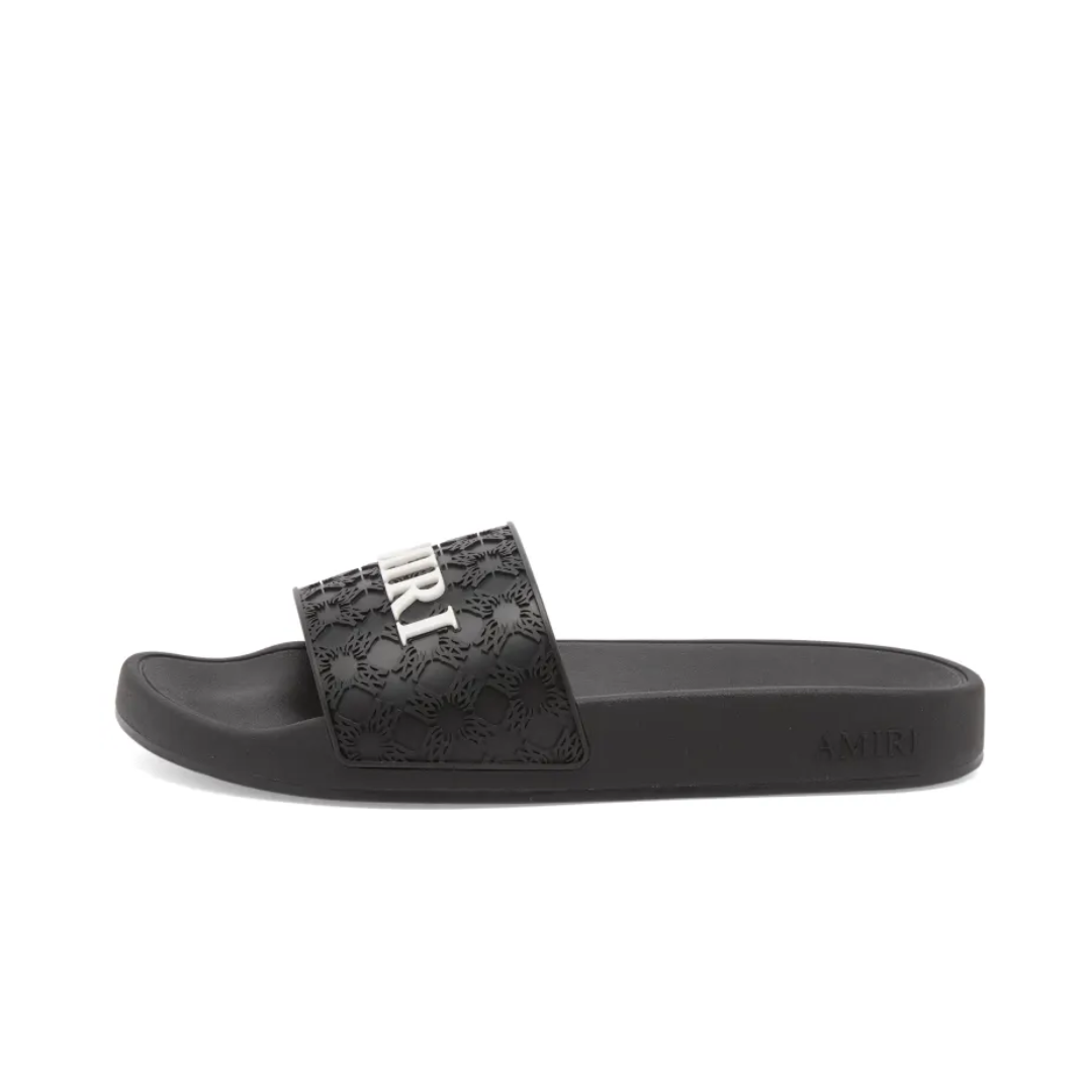 AMIRI MA Quad Pool Slide BLACK