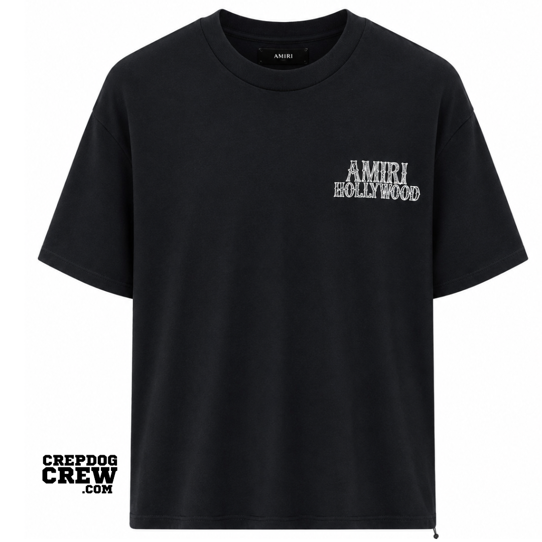 AMIRI HOLLYWOOD CITY TEE BLACK