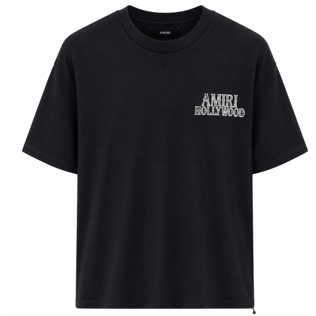 AMIRI HOLLYWOOD CITY TEE BLACK