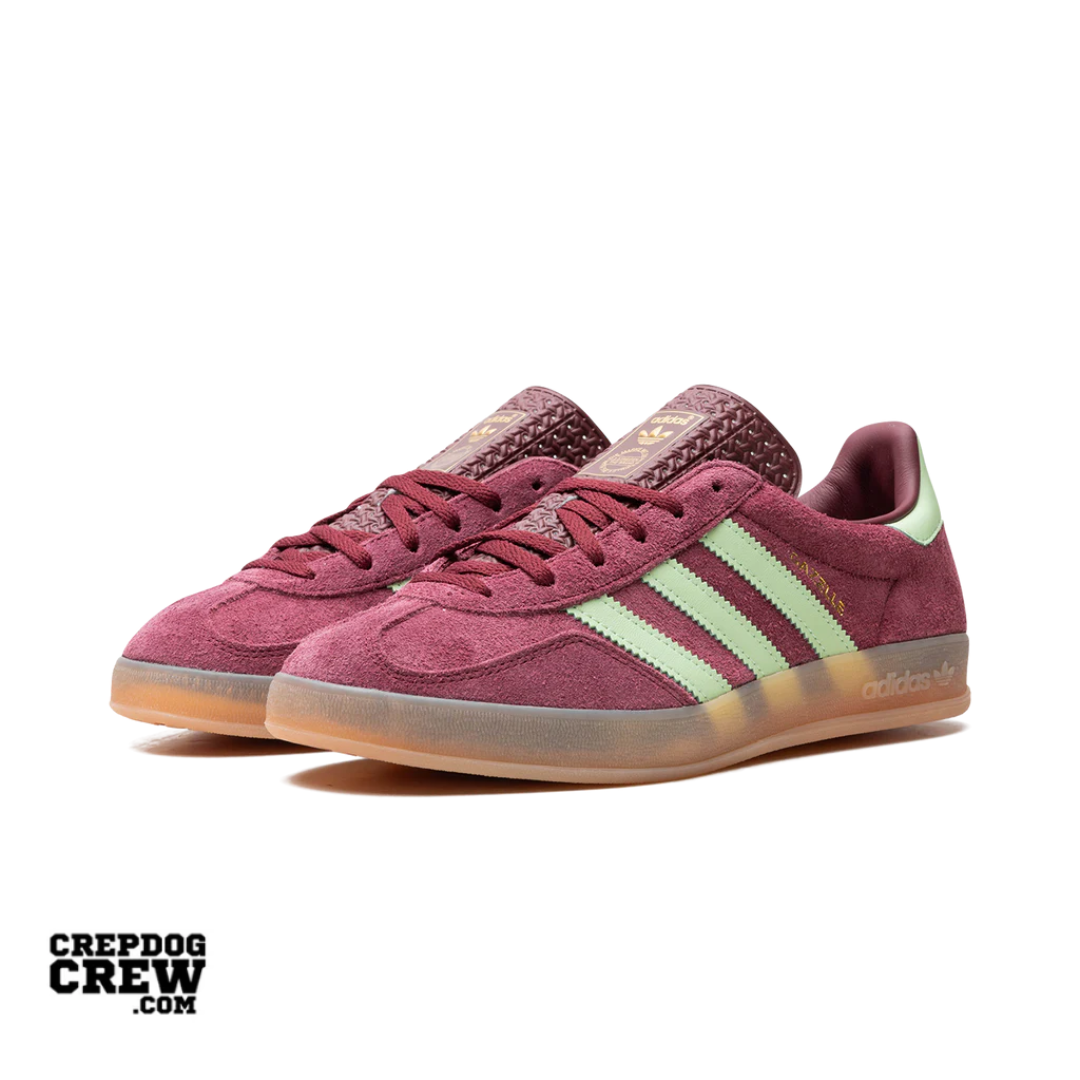 adidas Gazelle Indoor Shadow Red Semi Spark Green