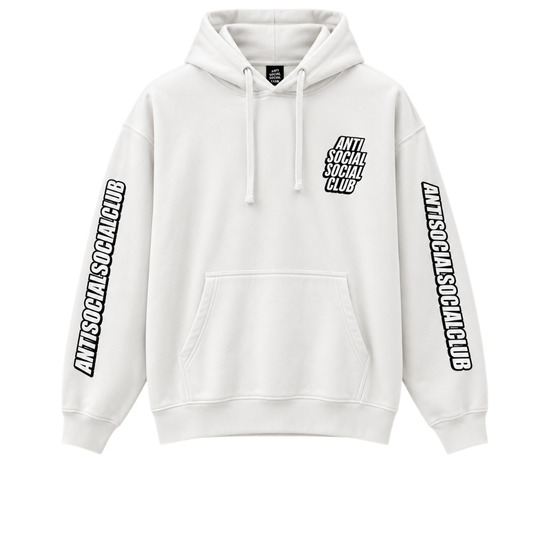 ASSC HOODIE WHITE