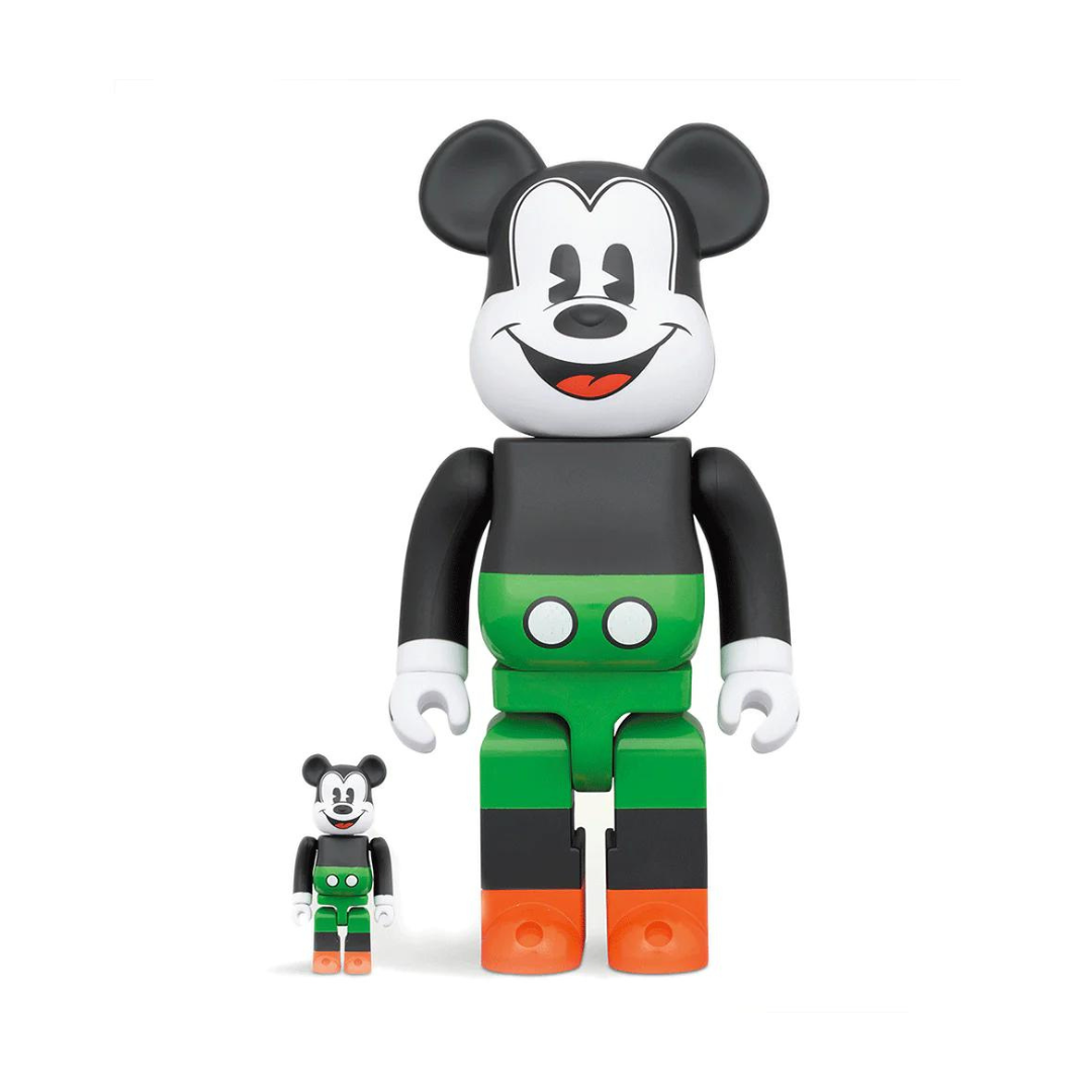 Bearbrick x Disney Mickey Mouse 1930s Poster 100% & 400% Set