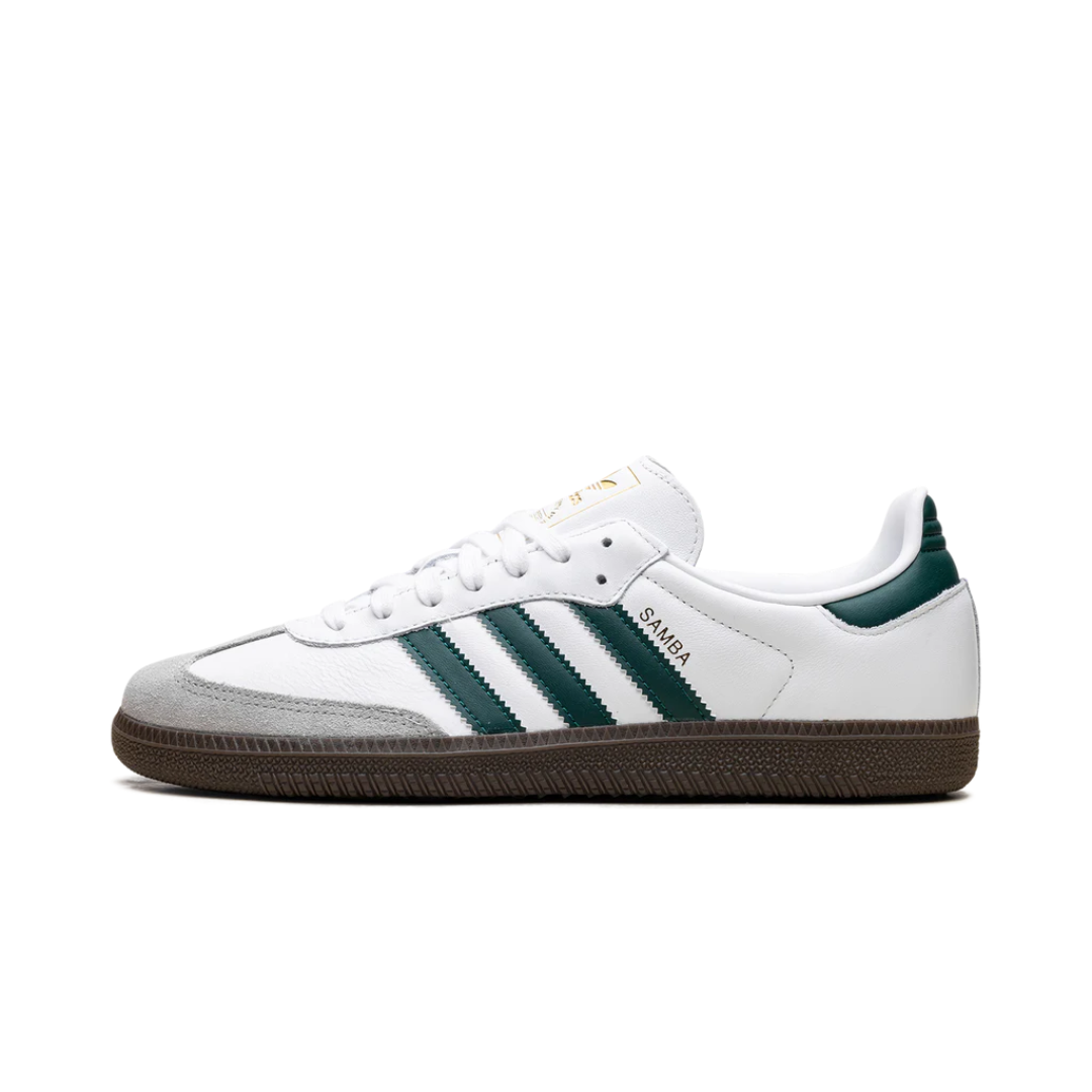 adidas Samba OG Cloud White Collegiate Green