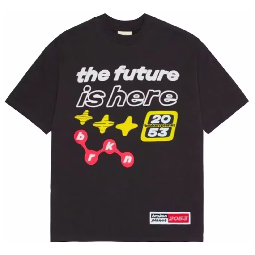 Broken Planet The Future Is Here T-shirt Black