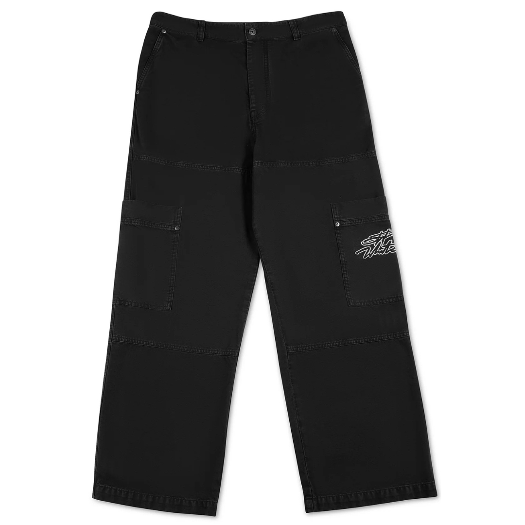 OFF WHITE Script Gd Cot Cargo Pant BLACK