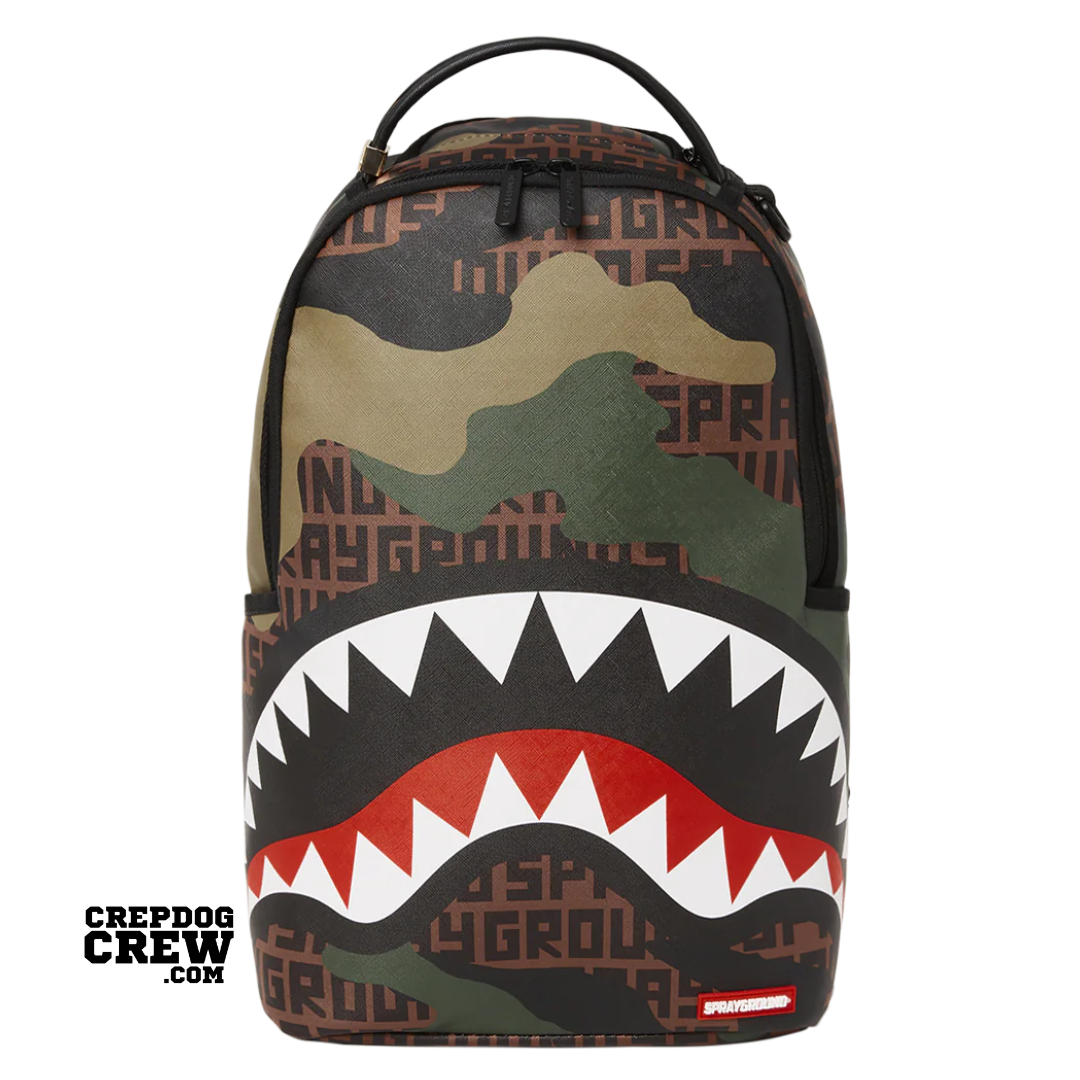 SPRAYGROUND CAMO INFINITI BACKPACK CAMO GREEN