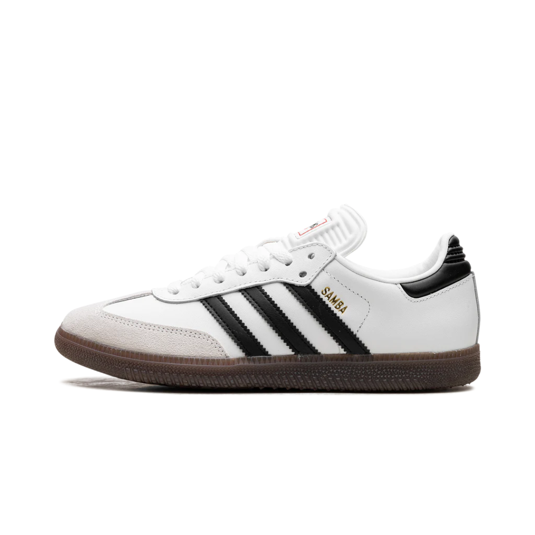 adidas Samba Indoor Cloud White Core Black Vivid Red