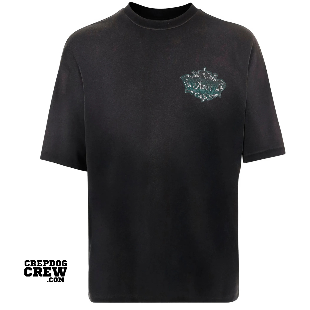 AMIRI CHATEAU CREST TEE BLACK