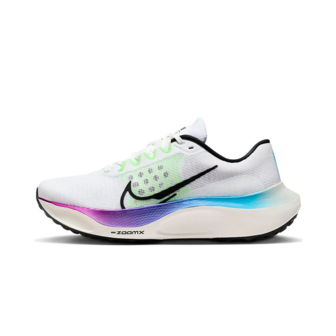 Nike White Running Sneakers with Black Swoosh and Multicolor Accents Buy Nike Air Zoom Pegasus Premium  main image 2