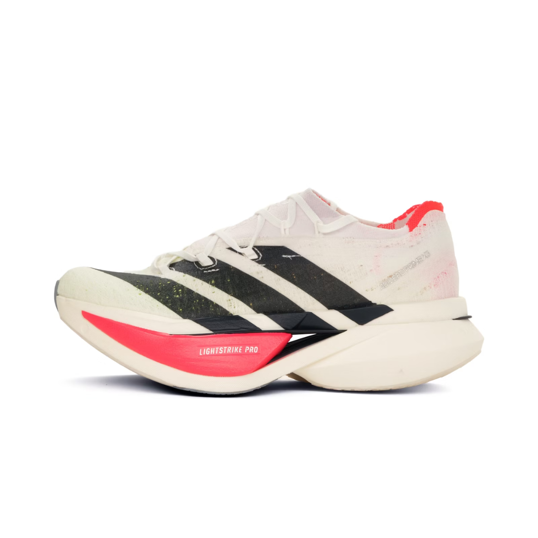 adidas Adizero Prime X 3.0 Strung Cloud White Lucid Red