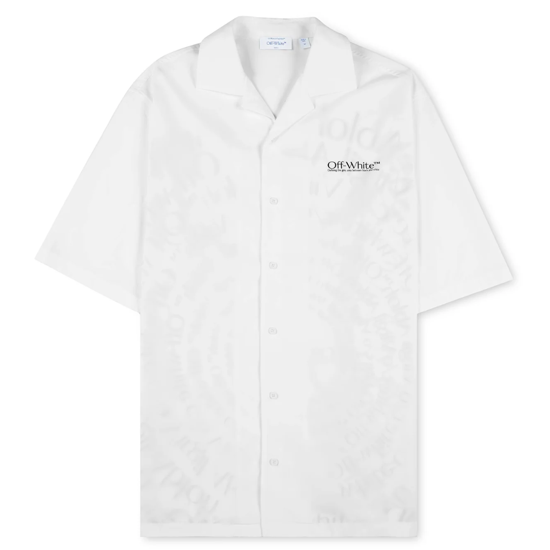 Off White Circle Off Popl Bowl Shirt WHITE
