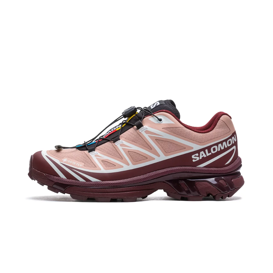 Salomon XT-6 Gore-Tex Mahogany Rose Tawny Port