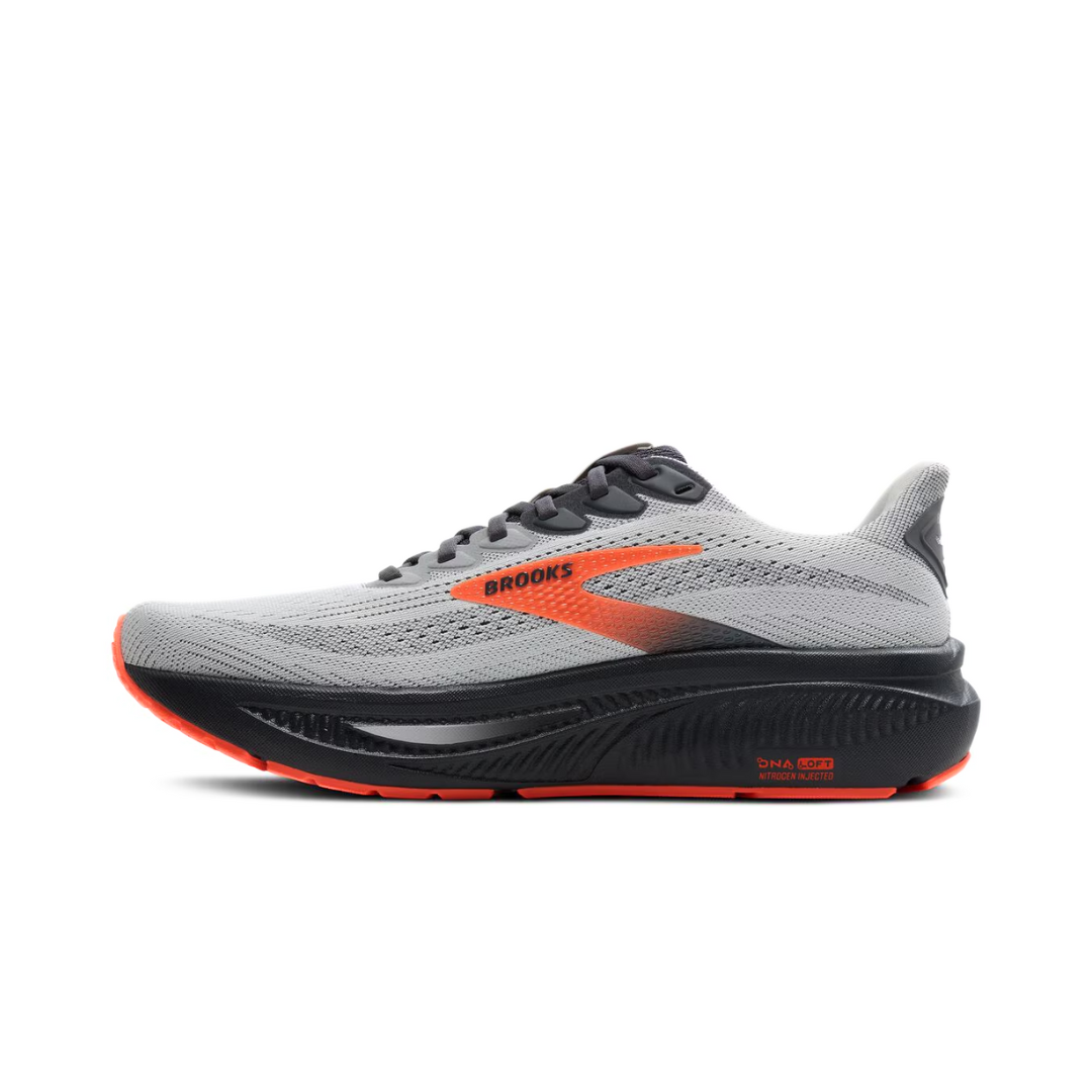 Brooks Ghost 17 Oyster Mushroom Orange Ebony