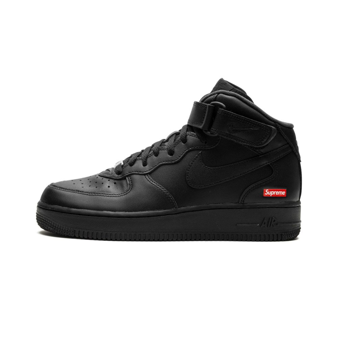 Nike Air Force Mid Supreme Black - Main Image