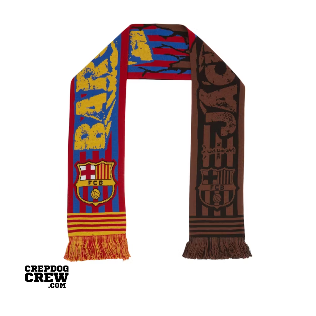 Travis Scott x FC Barcelona Jack Football Club Scarf Multicolor