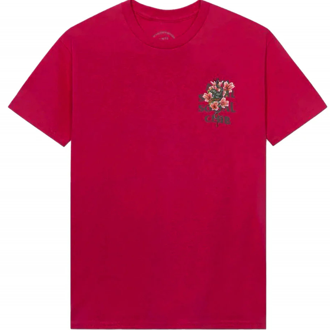 Anti Social Social Club Hokkaido 3M Tee Pink